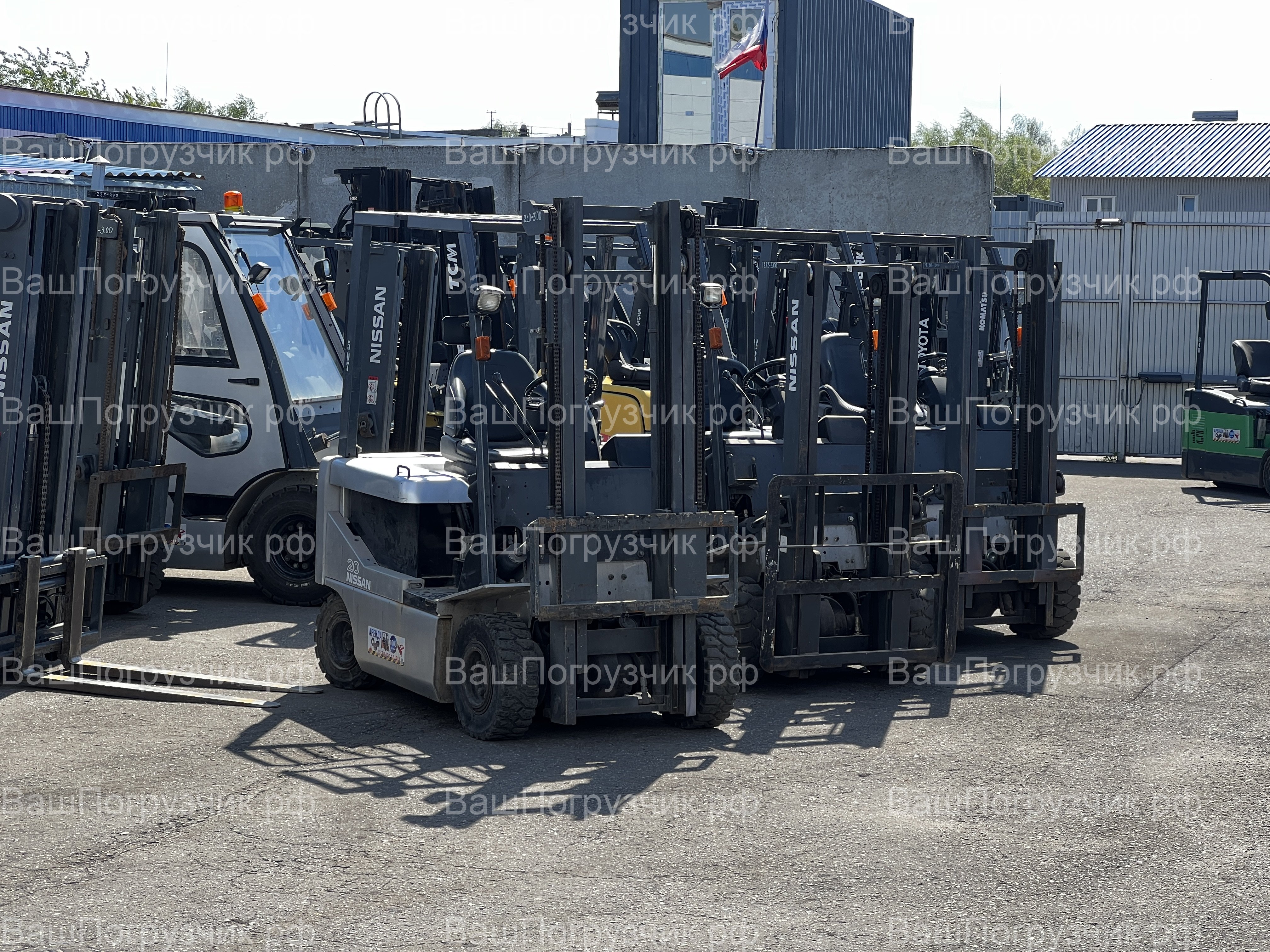 Электрический погрузчик Nissan K1B1L15