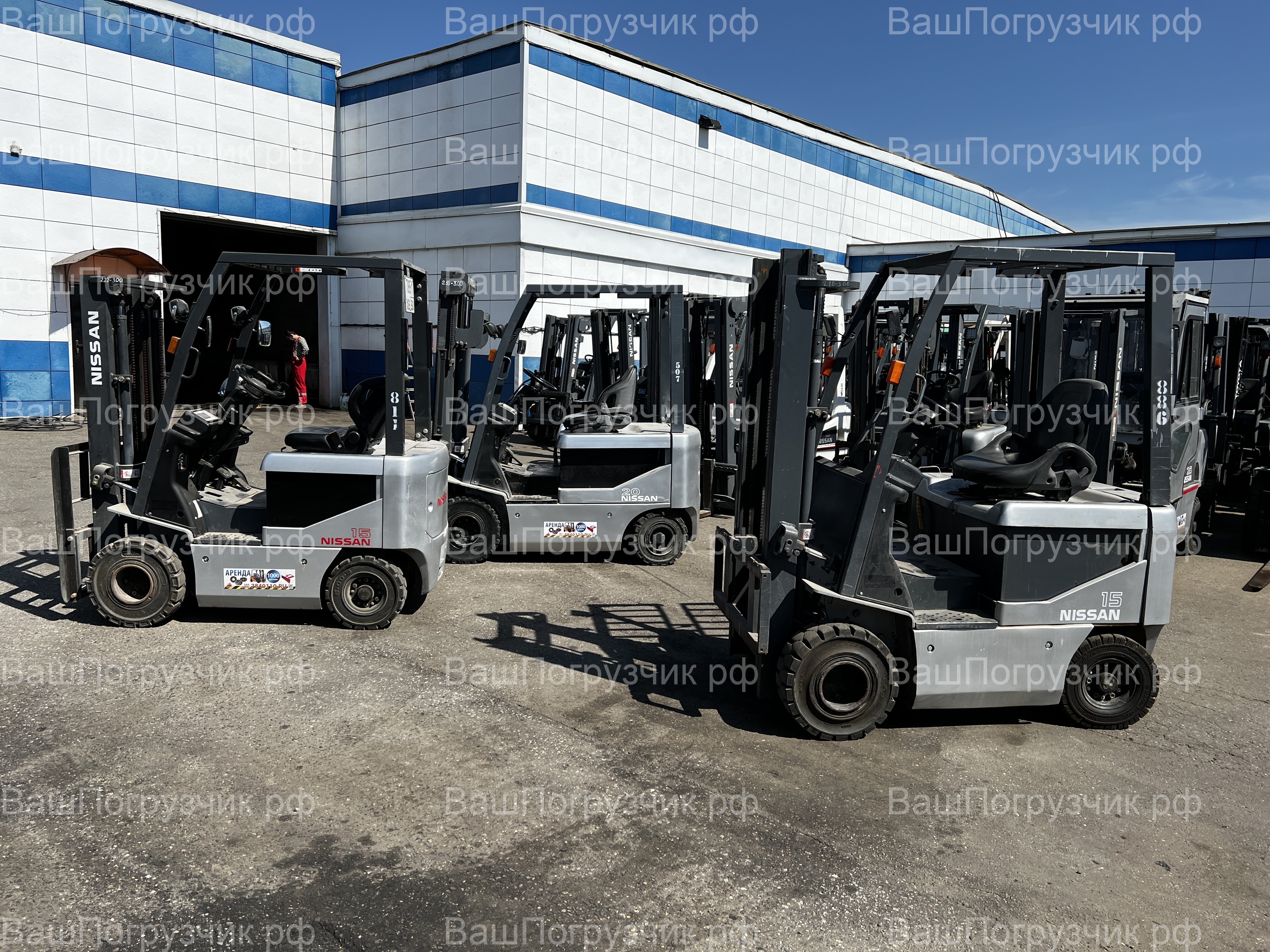 Электрический погрузчик Nissan K1B1L15
